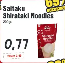 Budget Food Saitaku Shirataki Noodles aanbieding