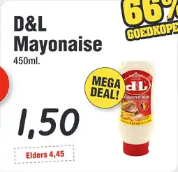 Budget Food D&L Mayonaise aanbieding
