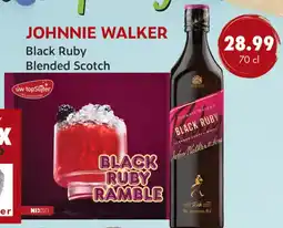 uw topSlijter Johnnie Walker Black Ruby Blended Scotch aanbieding