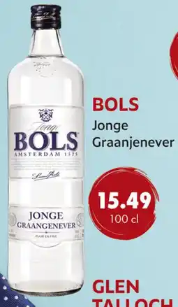 uw topSlijter Bols Jonge Graanjenever aanbieding