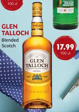 uw topSlijter Glen Talloch Blended Scotch aanbieding