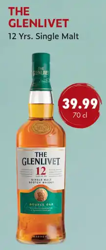 uw topSlijter The Glenlivet 12 Yrs. Single Malt aanbieding