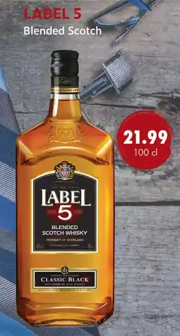 uw topSlijter Label 5 Blended Scotch aanbieding