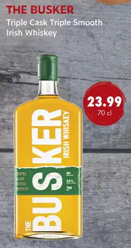 uw topSlijter The Busker Triple Cask Triple Smooth Irish Whiskey aanbieding