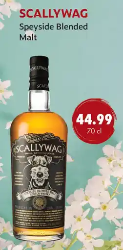 uw topSlijter Scallywag Speyside Blended Malt aanbieding