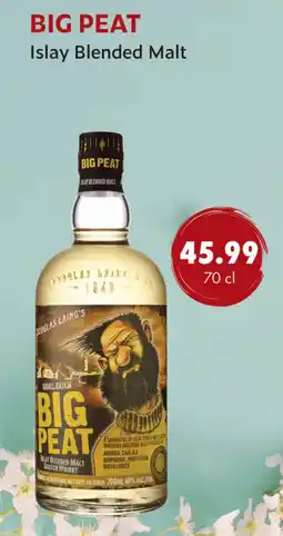 uw topSlijter Big Peat Islay Blended Malt aanbieding