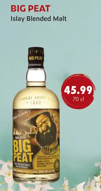uw topSlijter Big Peat Islay Blended Malt aanbieding