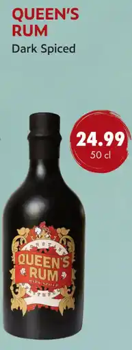 uw topSlijter Queen's Rum Dark Spiced aanbieding