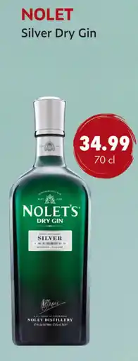 uw topSlijter Nolet Silver Dry Gin aanbieding