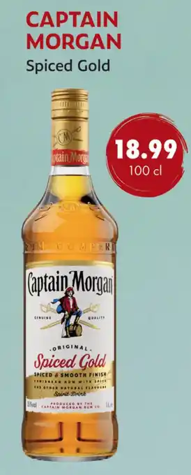 uw topSlijter Captain Morgan Spiced Gold aanbieding