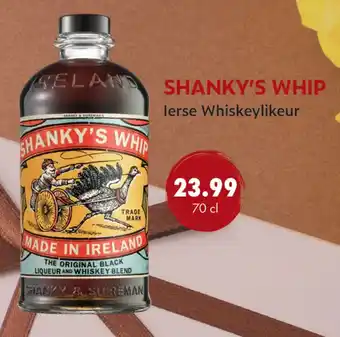 uw topSlijter Shanky's Whip lerse Whiskeylikeur aanbieding