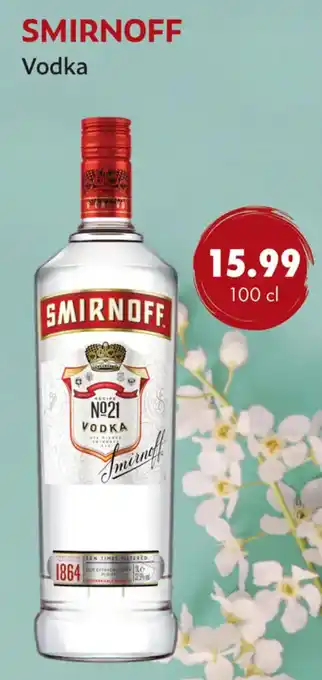 uw topSlijter Smirnoff Vodka aanbieding