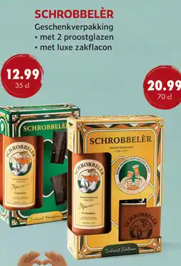 uw topSlijter SCHROBBELÈR Geschenkverpakking aanbieding