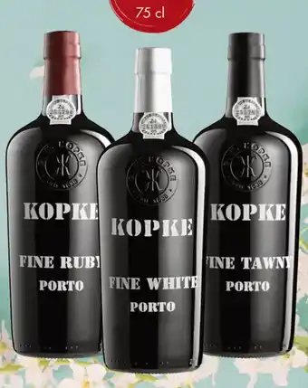 uw topSlijter KOPKE PORTO aanbieding
