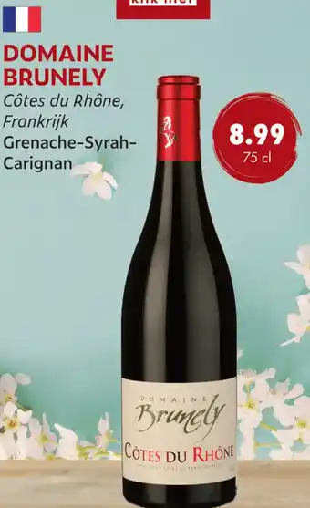 uw topSlijter DOMAINE BRUNELY aanbieding