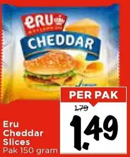 Vomar Voordeelmarkt Eru Cheddar Slices aanbieding