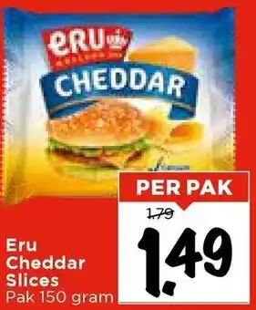 Vomar Voordeelmarkt Eru Cheddar Slices aanbieding