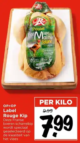 Vomar Voordeelmarkt Label Rouge Kip aanbieding