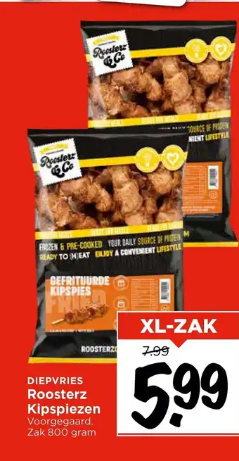 Vomar Voordeelmarkt Roosterz Kipspiezen Voorgegaard aanbieding