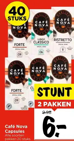 Vomar Voordeelmarkt Café Nova Capsules aanbieding