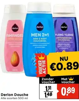 Vomar Voordeelmarkt Derlon Douche aanbieding