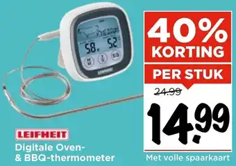 Vomar Voordeelmarkt Digitale Oven & BBQ thermometer aanbieding