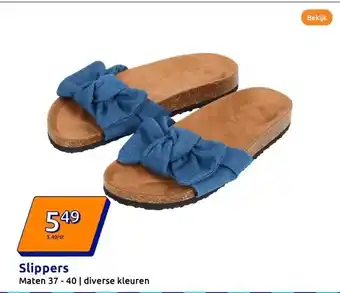Action Slippers aanbieding