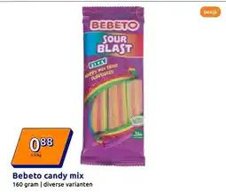 Action Bebeto candy mix aanbieding