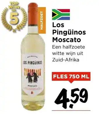 Vomar Voordeelmarkt Los Pingüinos Moscato aanbieding