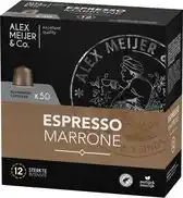Bol.com Alex Meijer Espresso Marrone 50 Nespresso capsules aanbieding