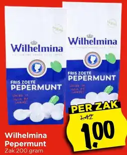 Vomar Voordeelmarkt Wilhelmina Pepermunt aanbieding