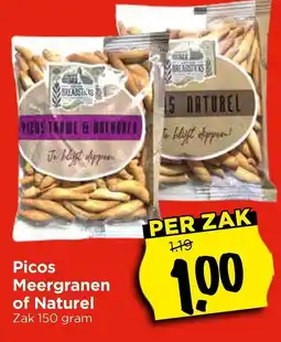 Vomar Voordeelmarkt Picos Meergranen of Naturel aanbieding