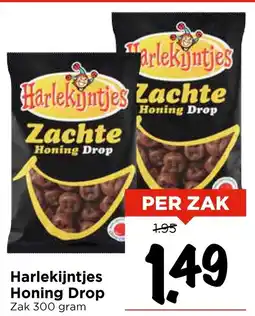 Vomar Voordeelmarkt Harlekijntjes Honing Drop aanbieding