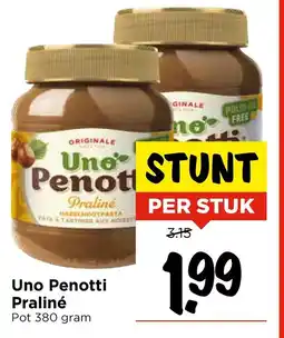 Vomar Voordeelmarkt Uno Penotti Praliné aanbieding