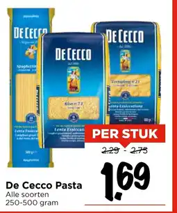 Vomar Voordeelmarkt De Cecco Pasta aanbieding