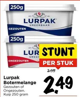 Vomar Voordeelmarkt Lurpak Botermelange aanbieding