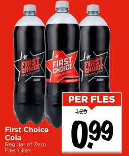 Vomar Voordeelmarkt First Choice Cola aanbieding