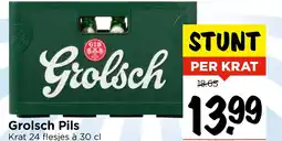 Vomar Voordeelmarkt Grolsch Pils aanbieding