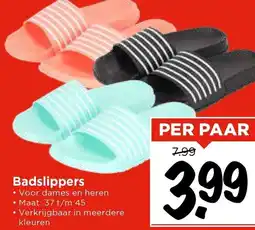 Vomar Voordeelmarkt Badslippers aanbieding