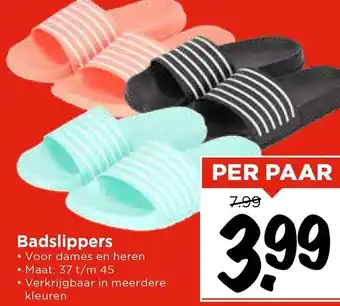 Vomar Voordeelmarkt Badslippers aanbieding