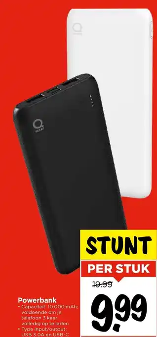 Vomar Voordeelmarkt Powerbank aanbieding