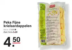 Sligro Peka Fijne krielaardappelen aanbieding