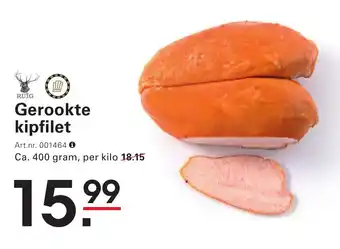 Sligro Gerookte kipfilet aanbieding