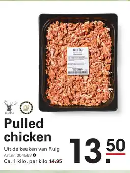 Sligro Pulled chicken aanbieding