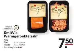 Sligro SmitVis Warmgerookte zalm aanbieding