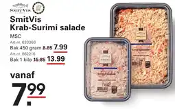 Sligro SmitVis Krab-Surimi salade aanbieding