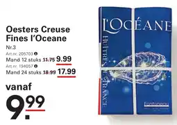 Sligro Oesters Creuse Fines l'Oceane aanbieding