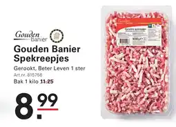 Sligro Gouden Banier Spekreepjes aanbieding