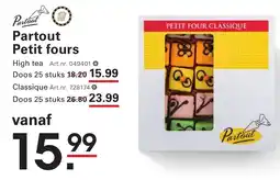 Sligro Partout Petit fours aanbieding