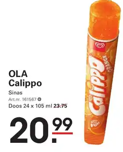 Sligro OLA Calippo Sinas aanbieding